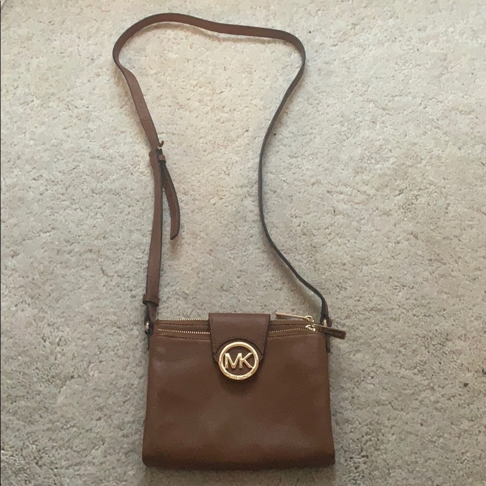 Michael Kors Brown Cross Body Purse